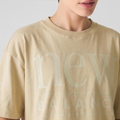 Camiseta New Balance Reimagined Oversized Feminina - Foto 4
