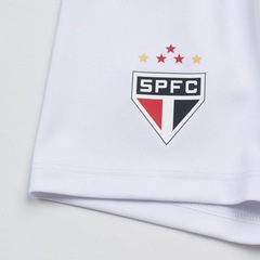 Kit Uniforme do São Paulo Home New Balance 2026 - Infantil - Foto 4