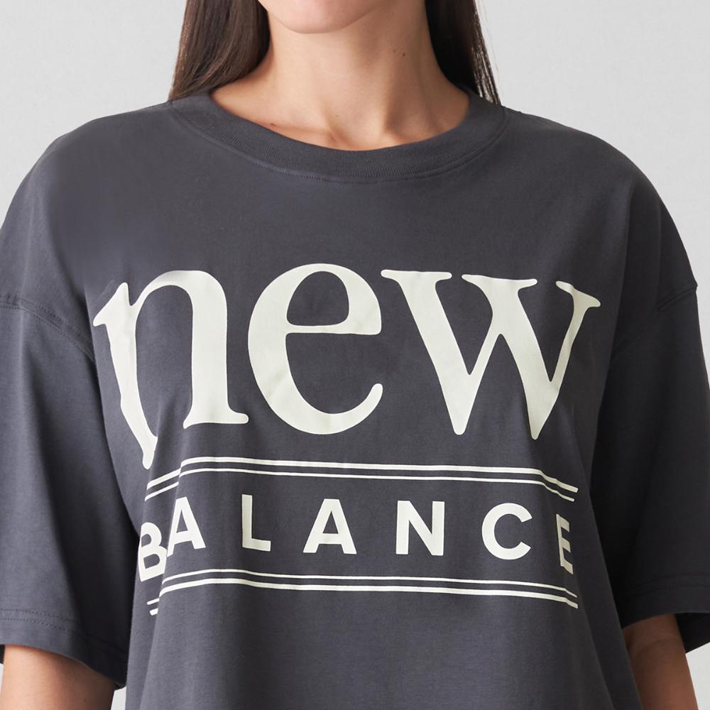 Camiseta New Balance Reimagined Oversized Feminina - Foto 4