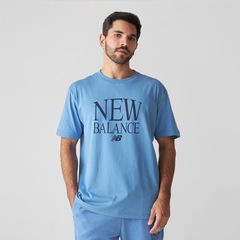 Camiseta New Balance Reimagined Graphic Masculina - Foto 1