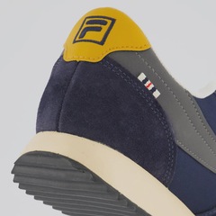 Tênis Masculino Fila Euro Jogger Vintage - Foto 6