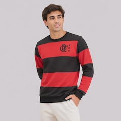 Blusão de Moletom Flamengo Retro 1981 Home Masculino - Foto 1