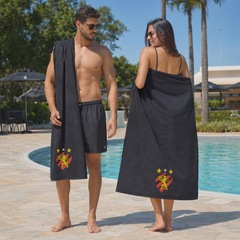 Toalha de Banho Sport Recife Escudo Unissex - Foto 2
