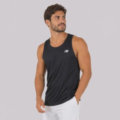 Camiseta Regata Masculina New Balance Sport Essentials Logo - Foto 2