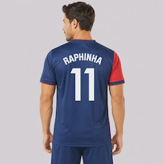 Camisa do Barcelona Més Que Un Club 11 Raphinha Masculina - Foto 1