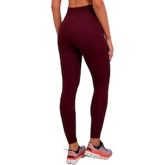 Calça Legging Alto Giro Cós Canelado Feminina - Foto 2