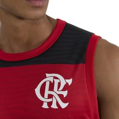 Camiseta Regata Braziline Flamengo Presença ADT Masculina - Foto 3