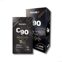 Display com 5 sachês C90 FourLab Limão 94g - Foto 1