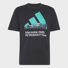 Camiseta adidas Mercedes AMG Petronas Motorsport Masculina - Foto 6