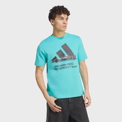 Camiseta adidas Mercedes AMG Petronas Motorsport Masculina - Foto 2