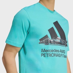 Camiseta adidas Mercedes AMG Petronas Motorsport Masculina - Foto 5
