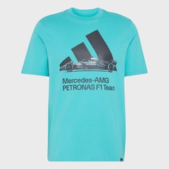 Camiseta adidas Mercedes AMG Petronas Motorsport Masculina - Foto 6