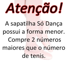 Sapatilha Só Dança Meia Ponta Napa Para Ballet Infantil 22 ao 32 - Foto 2