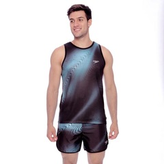 Camiseta Regata Speedo Optical Masculina - Foto 1
