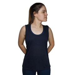 Camiseta Regata Selene Básica Poliamida Feminina - Foto 1