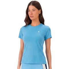Camiseta Alto Giro Alongada Feminina - Foto 1