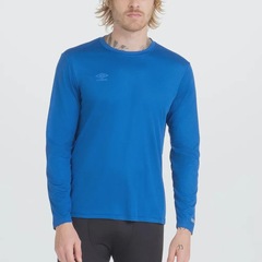 Camiseta Manga Longa Umbro Basic UV Masculina - Foto 1