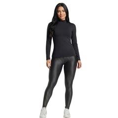 Conjunto Fitness Vekyo Feminino Blusa Térmica Proteção UV e Calça New Zig - Foto 1