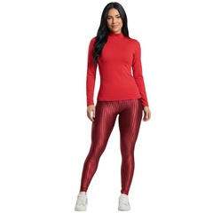 Conjunto Fitness Vekyo Feminino Blusa Térmica Proteção UV e Calça New Zig - Foto 1