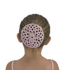 Redinha de Coque Grossa para Ballet Só Dança Croche - Foto 3
