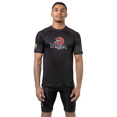 Camisa Naja Rash Guard Snake Manga Curta Masculina - Foto 1