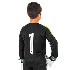 Camisa de Goleiro Orbit Infantil Manga Longa Poker - Foto 3