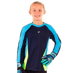 Camisa de Goleiro Poker Invicto Manga Longa Infantil - Foto 1