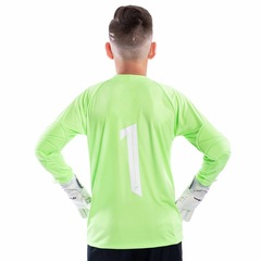 Camisa de Goleiro Poker Defender Manga Longa Infantil - Foto 4