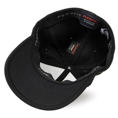 Boné Quiksilver Flexfit Chrome Three Logo - Foto 6