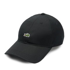 Boné Lacoste Gabardine Noir - Foto 1