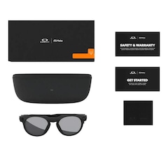 Óculos Oakley Meta HSTN Spectacles Prizm Black Polarized - Foto 6