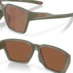 Óculos Oakley Briza Latitude Collection Prizm Tungsten Polarized Matte Moss - Foto 6