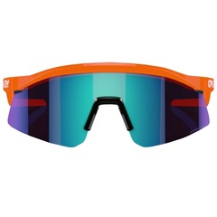 Óculos Oakley Hydra Neon Orange Prizm Sapphire - Foto 2