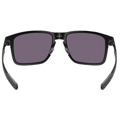 Óculos de Sol Oakley Holbrook Metal Matte Black Jade Iridium - Foto 3