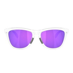 Óculos Oakley Frogskins Range XL Prizm Violet Matte Clear - Foto 2