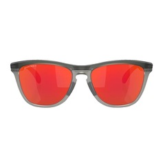 Óculos Oakley Frogskins Range Matte Grey Smoke Prizm Ruby - Foto 2