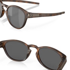 Óculos Oakley Latch Prizm Black Matte Brown Tortoise - Foto 6
