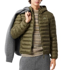 Jaqueta Lacoste Bufante Khaki Masculina - Foto 5