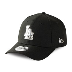 Boné New Era MLB 9Forty Los Angeles Dodgers Liquid Metal - Foto 1
