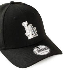 Boné New Era MLB 9Forty Los Angeles Dodgers Liquid Metal - Foto 3