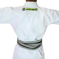 Kimono Jiu Jitsu Shiroi Wolf Jr Infantil - Foto 4