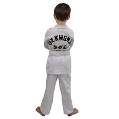 Kimono Do Bok Taekwondo Shinai Start com Faixa Infantil - Foto 3