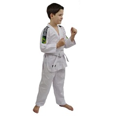 Kimono Do Bok Taekwondo Shinai Start com Faixa Infantil - Foto 6