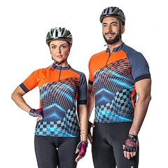Camisa Ciclismo Poker Racing Unissex - Foto 1