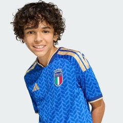 Camisa adidas Itália Uniforme 1 2026/2027 - Infantil - Foto 3