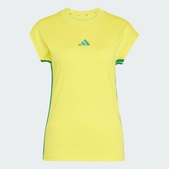 Camiseta adidas do Brasil Malha Essentials Três Listras - Feminina - Foto 6