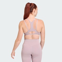 Top adidas Leve Com Alças Finas Optime Workout - Feminina - Foto 2