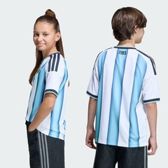 Camisa Argentina adidas Uniforme 1 2026 - Infantil - Foto 2