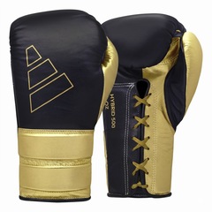 Luva de Boxe adidas em Couro Hybrid 500 Lace - Foto 1