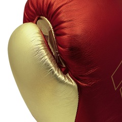 Luva de Boxe adidas em Couro Hybrid 500 Lace - Foto 6